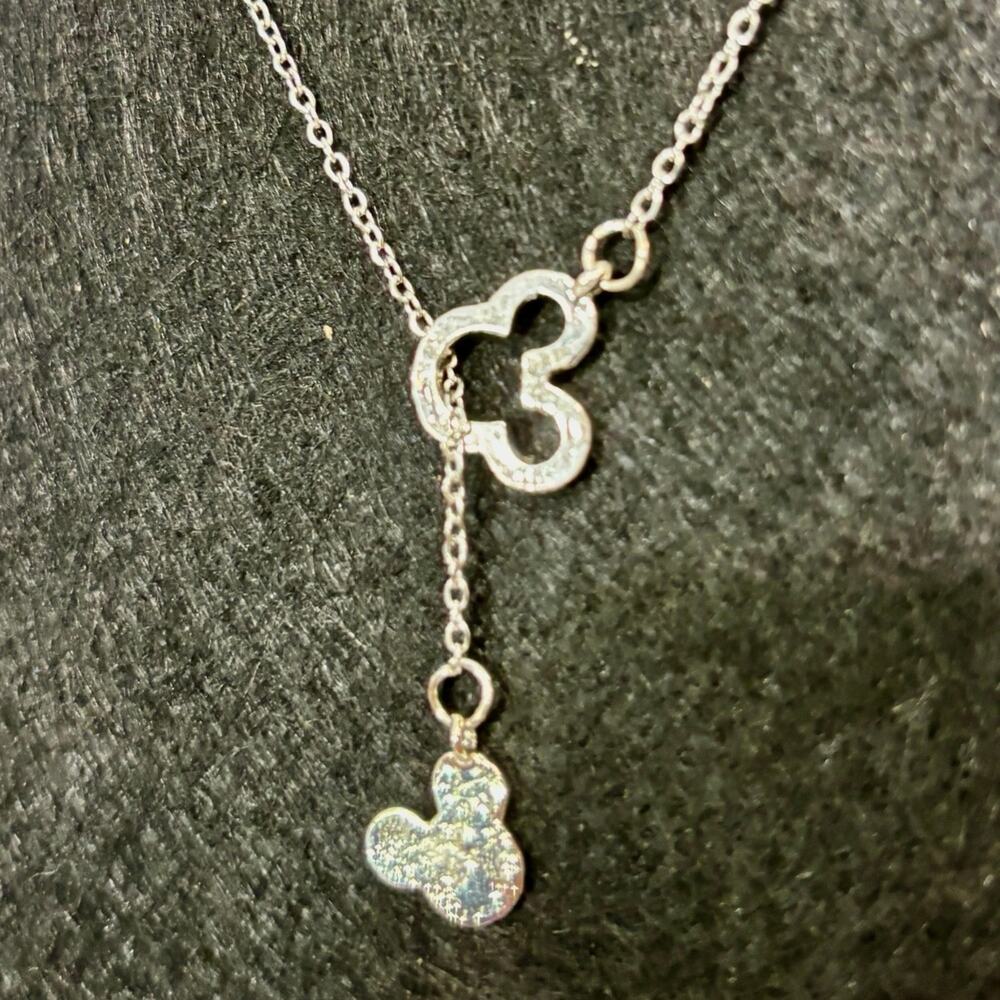 Mickey floating necklace